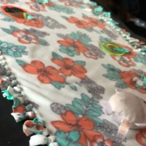Flower Themed Activity Blanket